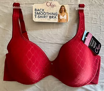 NWT Olga GB4871A No Compromise Contour Underwire T-shirt Bra 38C 38D 42C Colors • $29.99