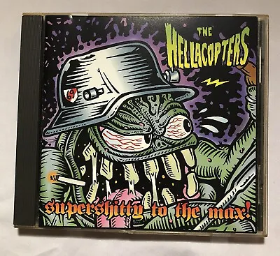 The Hellacopters – Supershitty To The Max CD Man’s Ruin Records 1998 Rare Kozik • $30