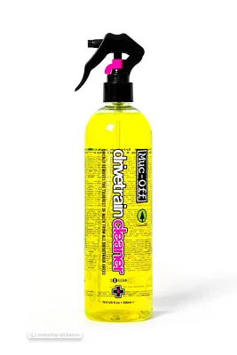 Muc-Off DRIVETRAIN CLEANER Bicycle Chain Deep Clean : 500ml W/Sprayer • $21.49