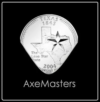 ForeverHandCrafted LONE STAR State Quarter Guitar Pick - Us Texas Coin Plectrum • $9.95