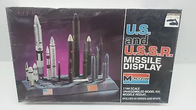 Monogram U.S. & U.S.S.R. Missile Display Model Kit 1/144 • $40