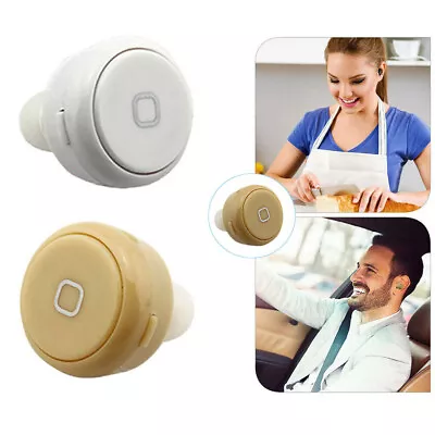 Bluetooth Headset Wireless Mini Earphone In-ear Earbud With Mic For Cell Phones • $15.97