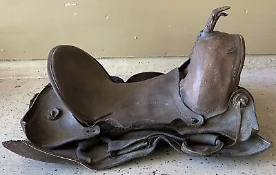 Vintage Decorative Leather Saddle. Free Shipping • $195