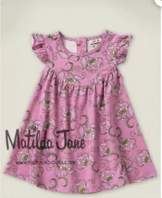 Matilda Jane Secret Fields The Vault Violet Ravine Pearl Dress Size 4 NWT • $29.99