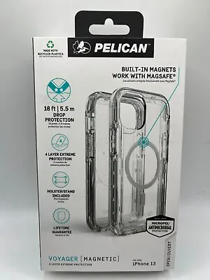 Pelican Voyager Series Case With MagSafe For IPhone 13 (6.1 ) Only - Clear • $17.95