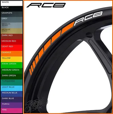 KTM RC8 Wheel Rim Stickers Decals - 20 Colors Available - 1190 Track Akrapovic • £9.98