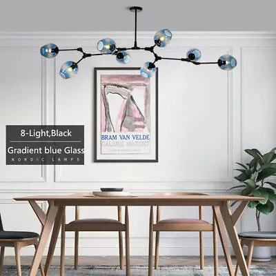 8-Light Sputnik Modern Molecule Glass Chandeliers Pendant Lamp Ceiling Lighting • $108.79