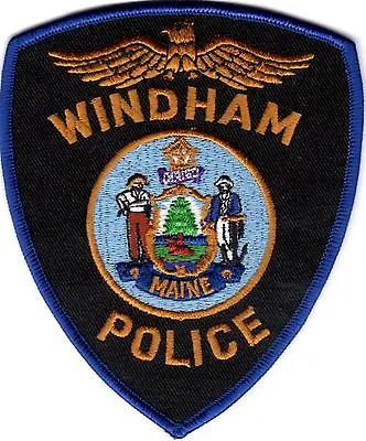 Windham Police Maine ME Police Patch  • $6.99