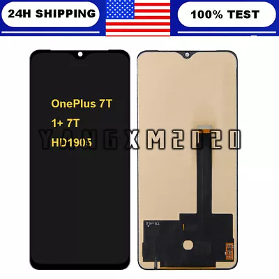 For OnePlus 7T HD1905 LCD Display Touch Screen Digitizer Glass Replacement • $30.93