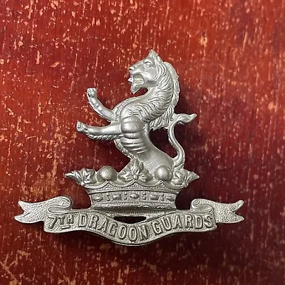 £4.95 • Buy 7th Dragoon Guards Badge - British Army, Princess Royal’s, 2 Lugs