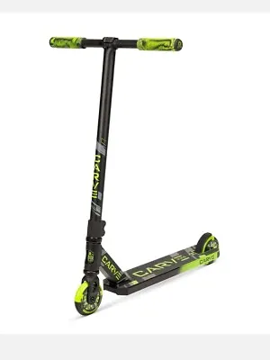 Madd Gear 4 Inch Carve Pro Style Stunt Scooter With Aluminum Deck Green/Black • $39.99