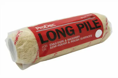 Prodec 9  Long Pile Paint Roller Sleeve PRRE004 Emulsion And Masonry 1.75  Core • £7.25