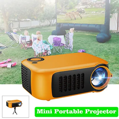 Smart Mini Portable Projector 1080P LED Home Theater Cinema Multimedia USB HDMI • $32.14