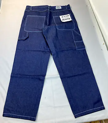 ICEBERG Jeans Carpenter Pants 42x33 Vintage Heavyweight Y2K Baggy Skater Grunge • $34.98