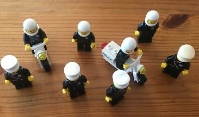 LEGO POLICE X 9 Including 2 Motorcycles • £5