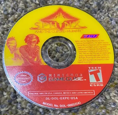 Sphinx And The Cursed Mummy (Gamecube) DISC ONLY NO TRACKING (#78) • $9.70