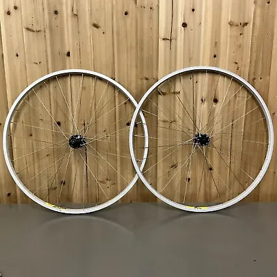 Vintage Mavic M400 559x16 26” X Shimano Deore LX Parallax M563 32H Wheelset  • $95.99