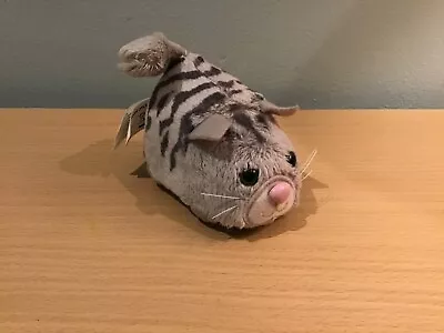 Rare Hasbro FurReal Friends Furry Frenzies Pet Cat Grey Striped • £8