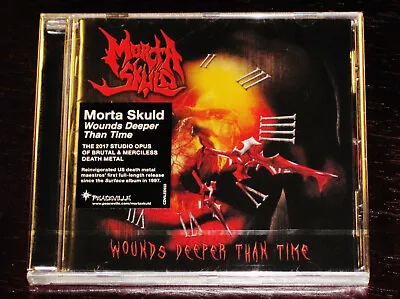 Morta Skuld: Wounds Deeper Than Time CD 2017 Peaceville EU CDVILED933 JC NEW • $13.95