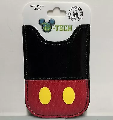 Disney Parks Mickey Mouse Cell Phone Sleeve Credit Card ID Holder Wallet Purse • $8.93