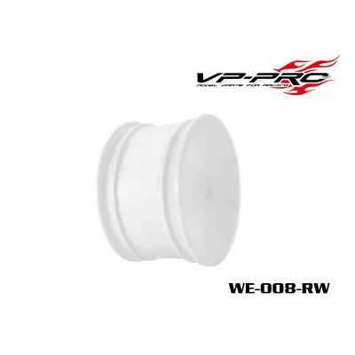 VP PRO WE-008-RW 1/10 2wd & 4wd Offroad Buggy Rear 12mm Hex Rim (White) 4 Pack • $21.07