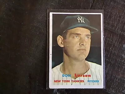 1957 Topps - #175 Don Larsen • $12.32