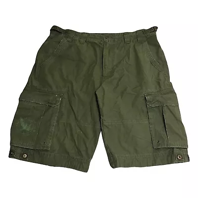 Eddie Bauer Tactical Paratrooper Cargo Shorts Men’s Size 36 Military Green • $39.95