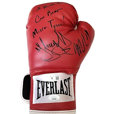 Mike Tyson Signed Boxing Glove With DJ Jazzy Jeff Autograph Beckett JSA Duo Auto • $589.03