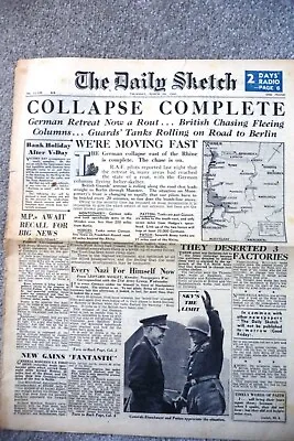 Daily Sketch Newspaper; 29th March 1945 • £9.99