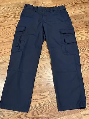 $30 • Buy Elbeco Response ADU RipStop Cargo Pants Dk Blue Tactical Workwear Size 36R 36x30