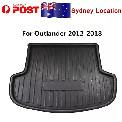 Rear Trunk Floor Mat Cargo Boot Liner For Mitsubishi Outlander 5 Seater 2012-20 • $33.16