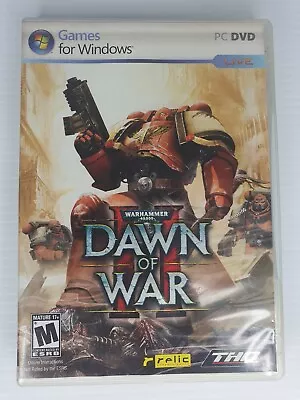 Warhammer 40000: Dawn Of War II - PC Game  With Fold Out And Booklet. FREE POST • $9