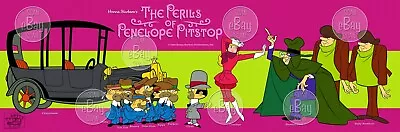 EXTRA LARGE! THE PERILS OF PENELOPE PITSTOP Panoramic Poster Print HANNA BARBERA • $22.99