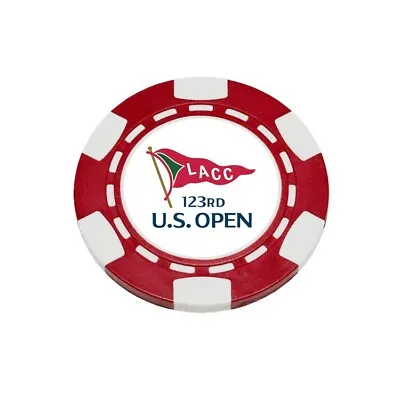 2023 US Open LACC LA Country Club Magnetic Clay Poker Chip Golf Ball Marker • $7.49