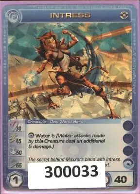 (300033) INTRESS  30/45/50/65/40  SUPER RARE Premium Pack Foil Chaotic Card • $4.97