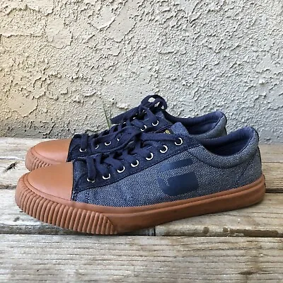 G-Star Raw Men's Size 12 Meefic Low Denim Sneakers Navy • $19.95