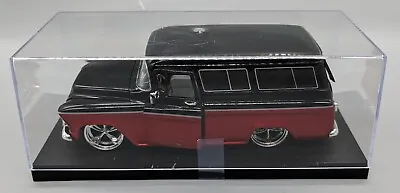 Jada Toys DUB City 1957 Chevrolet Suburban Black 1:24 Scale Diecast Kids Car Toy • $24.30