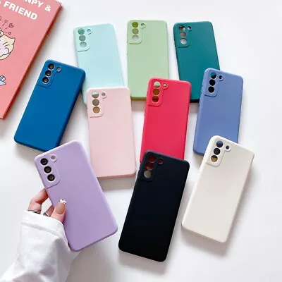 $6.49 • Buy For Samsung S23 S22 Ultra S21 S20 FE Note 20 Shockproof Silicone Soft Case Cover