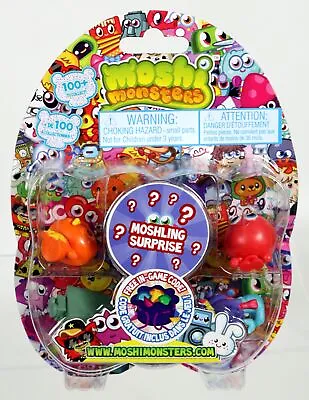 Moshi Monsters Set1 With Moshling Surprise #78120.2500 NRFP 2012 Vivid Toy Group • $14.70