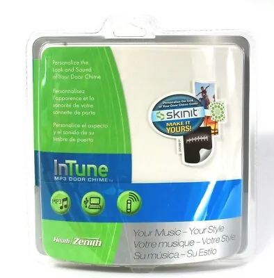 1 Heath Zenith InTune Your Music Your Style Personalized Sound MP3 Door Chime • $48.99