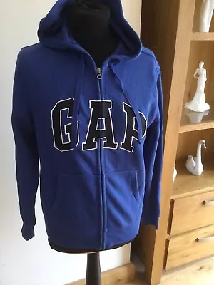 Mens Gap Hoodie/sweatshirt Teenager Hooded Sweat Top Size Xs Extra Small Blue • £8.50