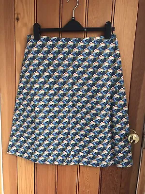 Seasalt Potter Skirt Seascape Sailor 12 Bnwt • £28.99