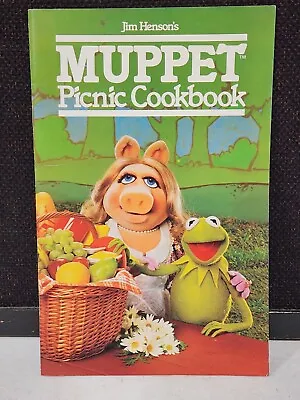 Vintage 1981 Jim Henson’s Muppet Picnic Cookbook Hallmark Cards CLEAN! • $49.99