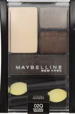 Maybelline Expert Wear Eyeshadow Stylish Smokes - Quad- Natural Smokes 02Q • $8.99