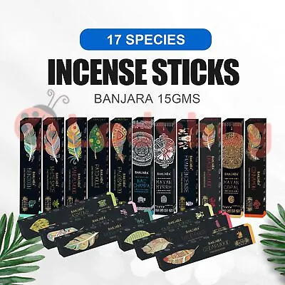 Incense Sticks BANJARA Masala Scents Meditation Aroma Fragranc • $3.95