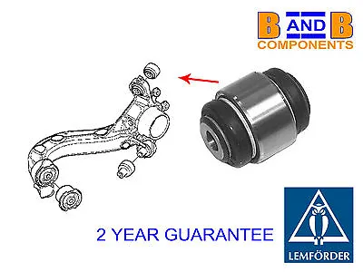 Rear Arm Axle Mount Trailing Ball Joint Mount Bmw E36 E46 Z4 Lemforder A1146 • $29.22