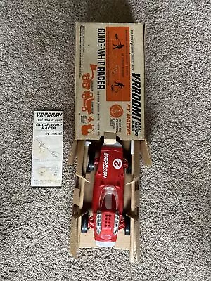 Mattel 1963 VRROOM! Roar Motor Guide  Whip Racer Car In Box • $249.99