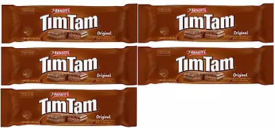 5 Packs X 200g Each - Arnott's Tim Tam Original Chocolate Biscuit Tim-Tam AU • $29.95