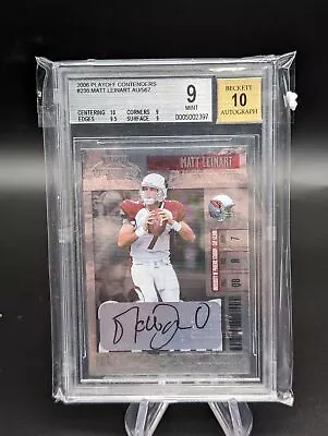 Matt Leinart 2006 Playoff Contenders #236 Auto /567 BGS 9 Auto 10 • $24.99