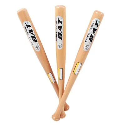 £20.94 • Buy BodyRip Wooden Baseball Bat 25  29  33  Rounders Beginners Composite Wood Sport